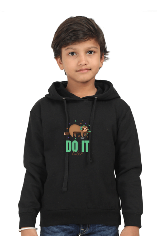 Kid's Hooded Sweatshirt With Long Sleeves