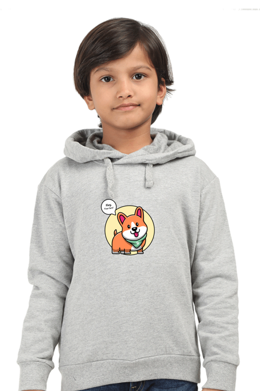 Kid's Hooded Sweatshirt With Long Sleeves