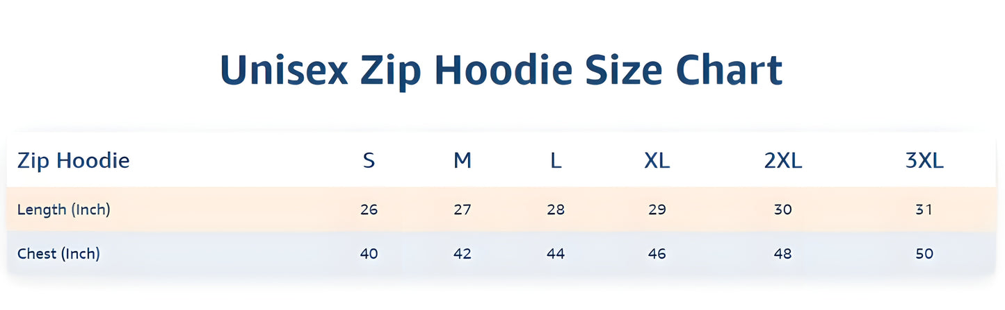 Unisex Fleece Heavyweight Zip Hoodie