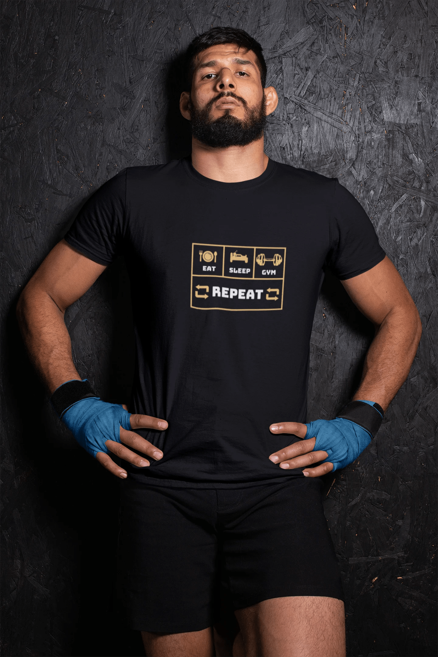 Eat Sleep Gym Repeat T-Shirt