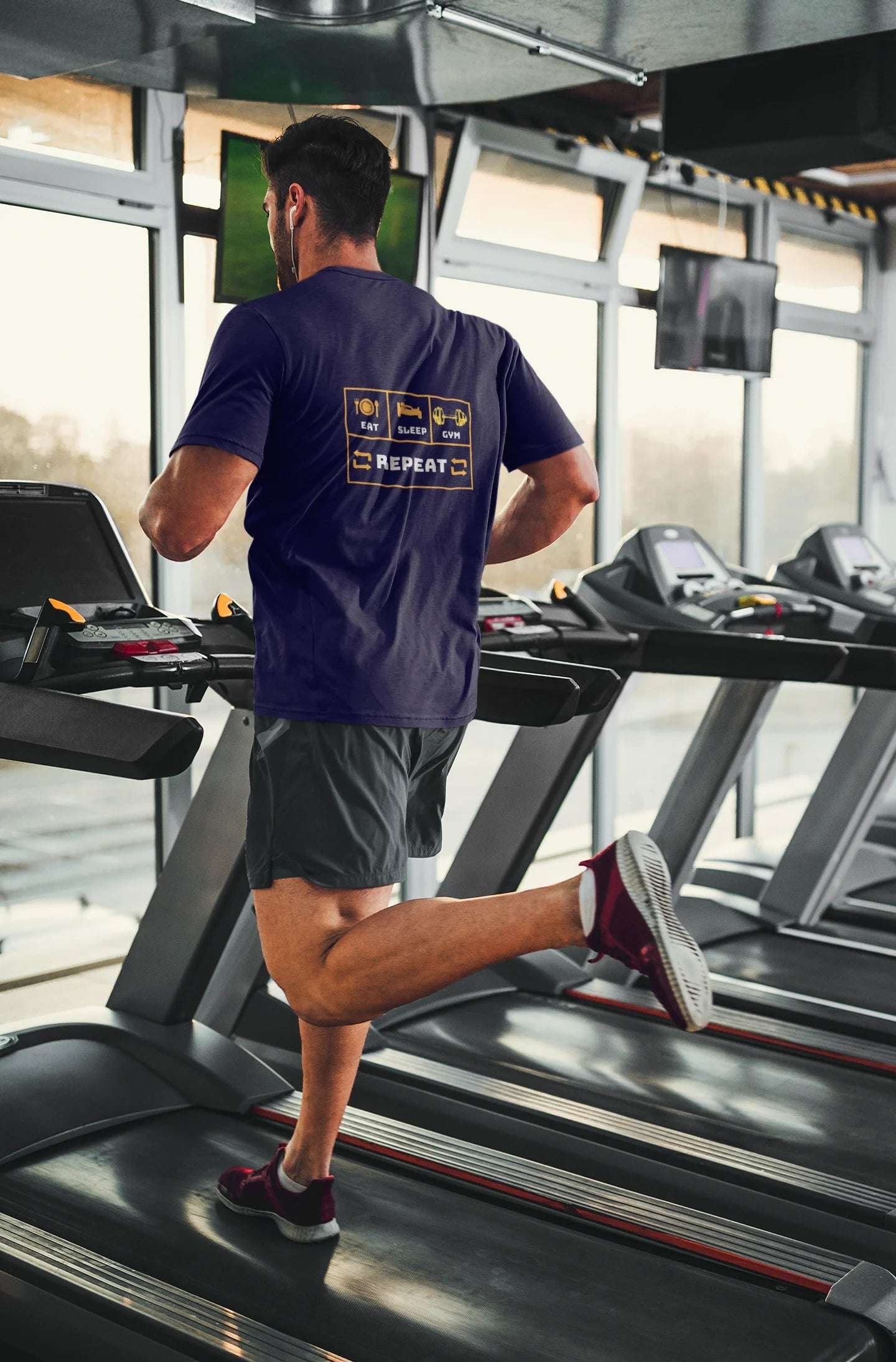 Eat Sleep Gym Repeat T-Shirt