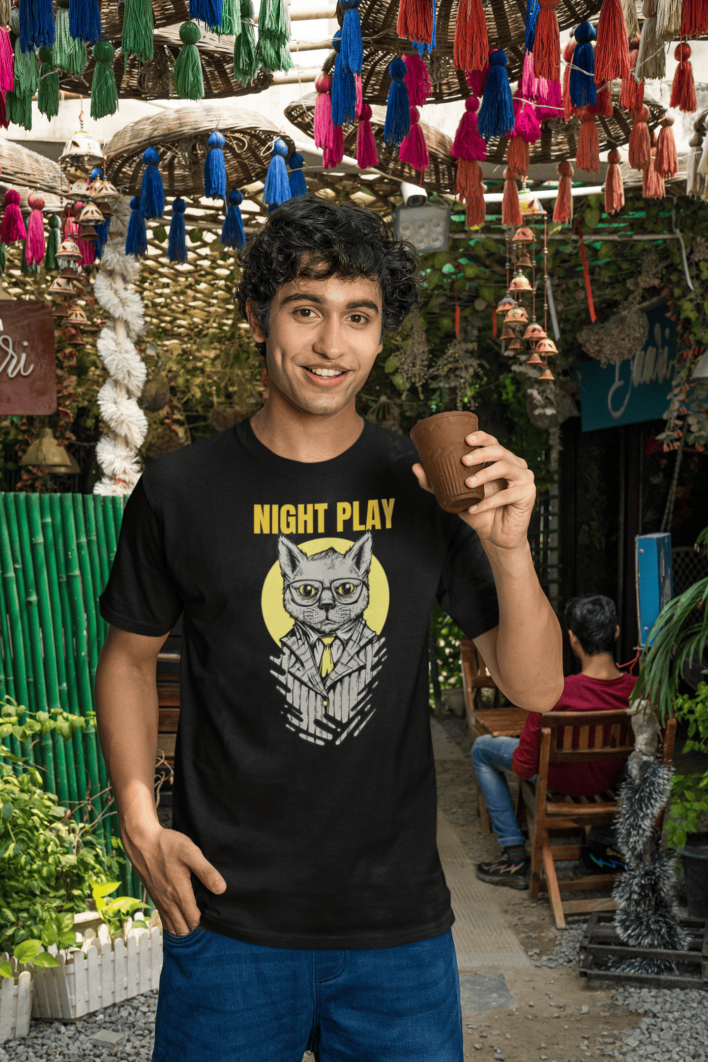 Unisex Supima Night Play T-Shirt
